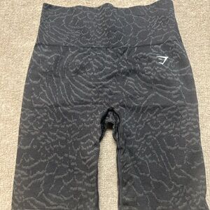 Gymshark Charcoal Patterned Leggings